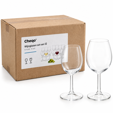 infographic opus55 verpakking - Cheqo® Wijnglazen Set van 12
