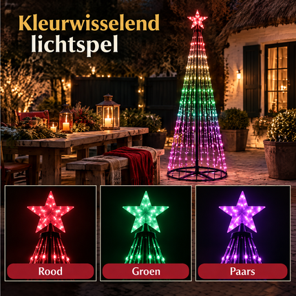 infographic opus55 infographic 3 - Cheqo® LED Kerstboom 210 cm