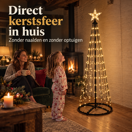 infographic opus55 infographic 1 - Cheqo® LED Kerstboom 150 cm