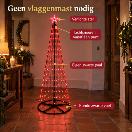 infographic opus55 infographic 4 - Cheqo® LED Kerstboom 150 cm