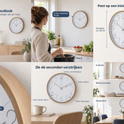 infographic opus55 rasteroverzicht grid_v1.png - Cheqo® Wandklok 30 cm Wit