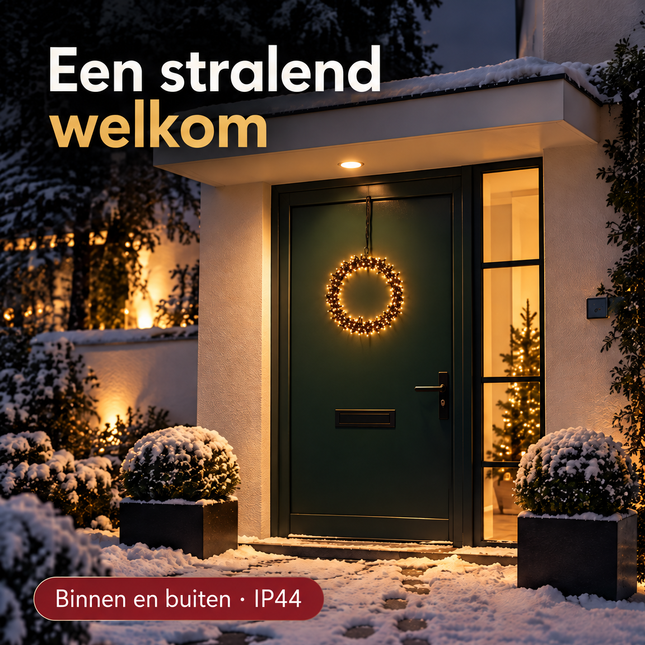infographic opus55 infographic 1 - Cheqo® Verlichte Kerstkrans 40 cm 300 LED