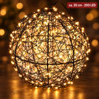 infographic opus55 hoofdafbeelding - Cheqo® Lichtbol 20 cm Metaal