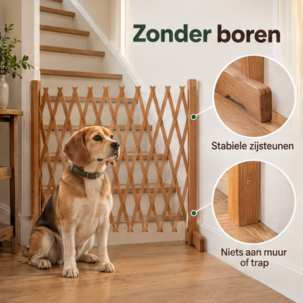 infographic opus55 infographic 3 - Cheqo® Hondenhek Uitschuifbaar 75 cm Hoog
