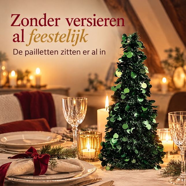infographic opus55 infographic 1 - Cheqo® Kleine Kerstboom Donkergroen