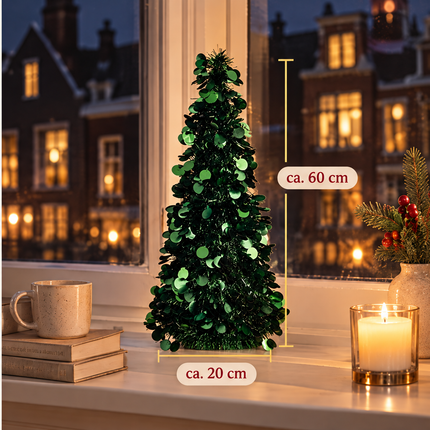 infographic opus55 niet geselecteerd (witte snijrand links (4 px) lokaal weggeknipt, zelfde beeld) - Cheqo® Kleine Kerstboom Donkergroen