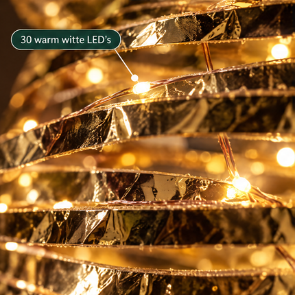 infographic opus55 infographic 4 - Cheqo® Verlichte Kerstster Goud