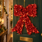 infographic opus55 hoofdafbeelding - Cheqo® Kerststrik Rood met LED Verlichting