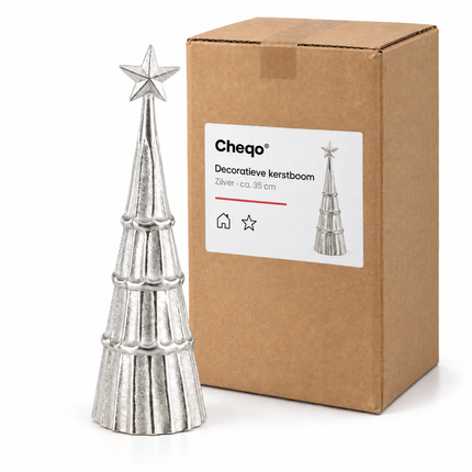 infographic opus55 verpakking - Cheqo® Decoratieve Kerstboom 35 cm