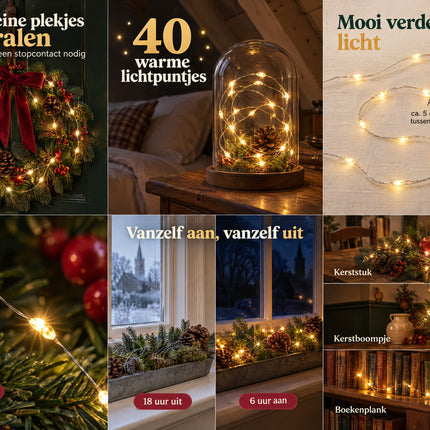 infographic opus55 rasteroverzicht grid_v1.png - Cheqo® Kerstlampjes 40 LED Warm Wit