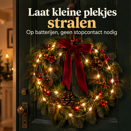 infographic opus55 infographic 1 - Cheqo® Kerstlampjes 40 LED Warm Wit
