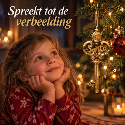 infographic opus55 infographic 5 - Cheqo® Kerstman Sleutel Kerstboomhanger Goud
