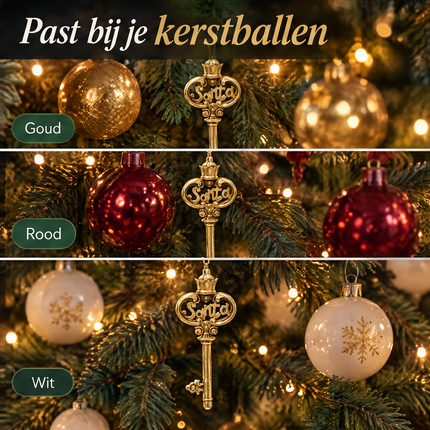 infographic opus55 infographic 6 - Cheqo® Kerstman Sleutel Kerstboomhanger Goud