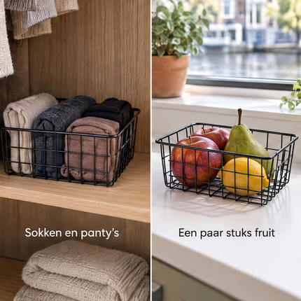 infographic opus55 infographic 5 - Cheqo® Rechthoekige Draadmand 20 x 15 x 8 cm