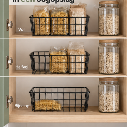infographic opus55 niet geselecteerd (raster ongelijk: bovenkant afgesneden (rijgrens op y=1079 i.p.v. 1152); lokaal opnieuw geknipt op de echte rijlijn, gratis) - Cheqo® Rechthoekige Draadmand 25 x 20 x 10 cm