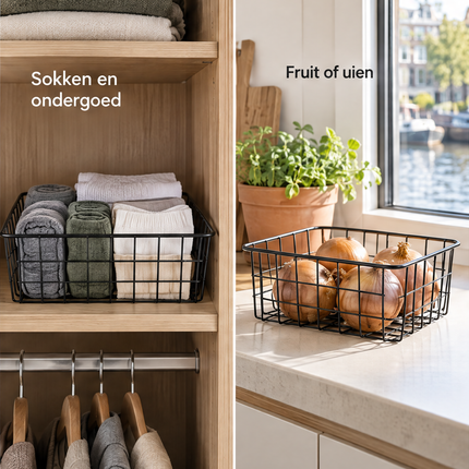 infographic opus55 infographic 5 - Cheqo® Rechthoekige Draadmand 25 x 20 x 10 cm