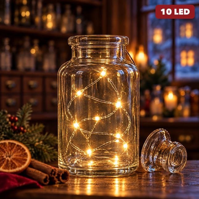 infographic opus55 hoofdafbeelding - Cheqo® Kerstlampjes 10 LED