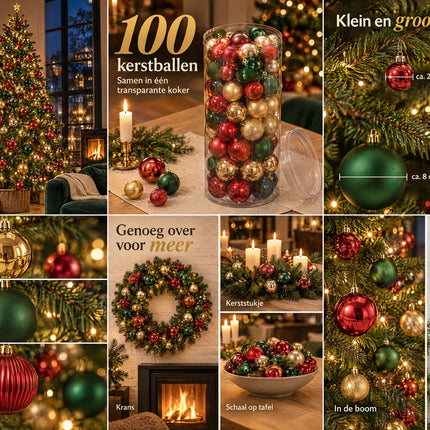 infographic opus55 rasteroverzicht grid_v1.png - Cheqo® Kerstballen Set van 100 Rood Groen en Goud
