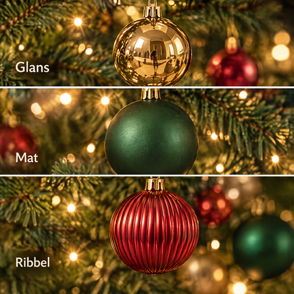 infographic opus55 infographic 4 - Cheqo® Kerstballen Set van 100 Rood Groen en Goud