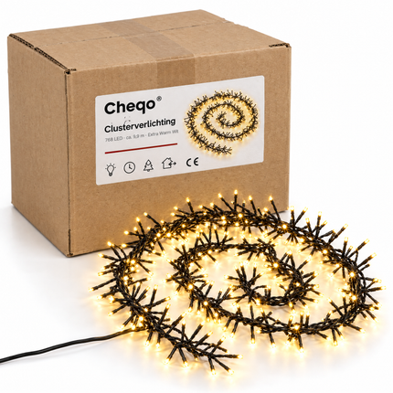 infographic opus55 verpakking - Cheqo® Clusterverlichting 768 LED