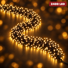 infographic opus55 hoofdafbeelding - Cheqo® Super Cluster Kerstverlichting 2400 LED