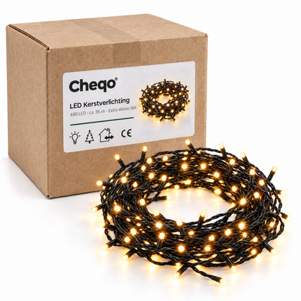 infographic opus55 verpakking - Cheqo® Kerstverlichting 480 LED