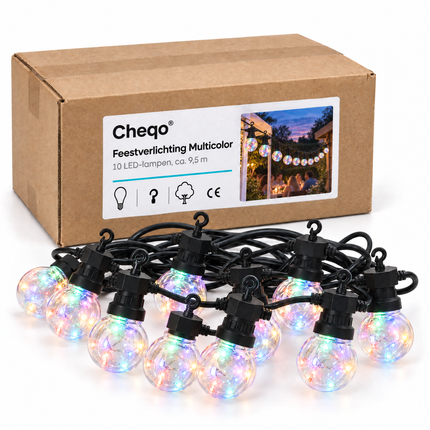 infographic opus55 verpakking - Cheqo® Feestverlichting Multicolor