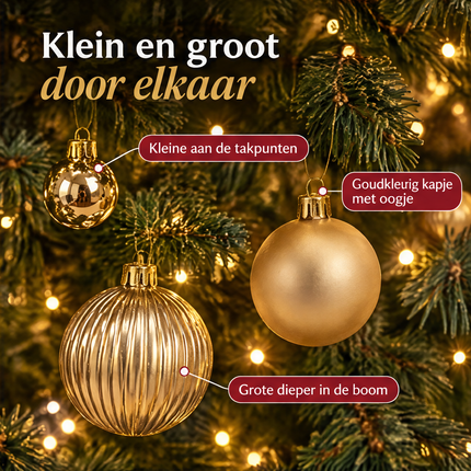 infographic opus55 infographic 3 - Cheqo® Kerstballen Set van 100 Goud