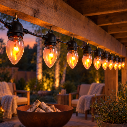 infographic opus55 hoofdafbeelding - Cheqo® LED Vlamverlichting Warm Wit