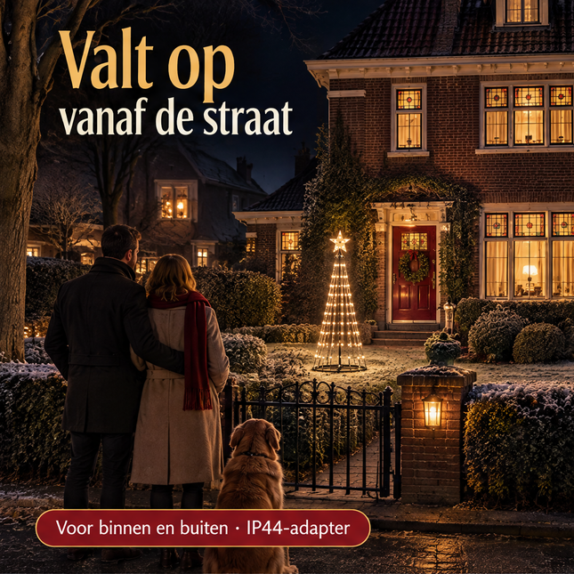infographic opus55 infographic 1 - Cheqo® LED Kerstboom 210 cm met 370 LED's en Ster