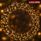 infographic opus55 hoofdafbeelding - Cheqo® Verlichte Kerstkrans 50 cm 400 LED