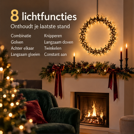 infographic opus55 infographic 3 - Cheqo® Verlichte Kerstkrans 50 cm 400 LED
