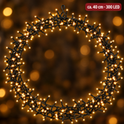 infographic opus55 hoofdafbeelding - Cheqo® Verlichte Kerstkrans 40 cm 300 LED