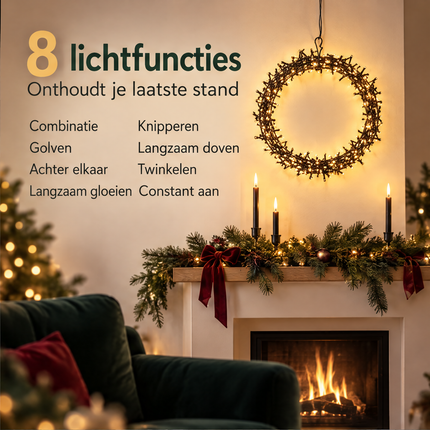 infographic opus55 infographic 3 - Cheqo® Verlichte Kerstkrans 40 cm 300 LED