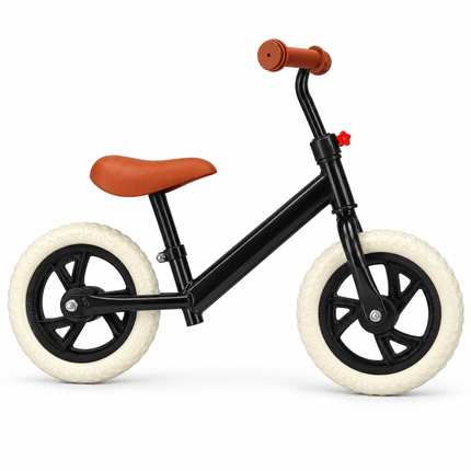 infographic opus55 hoofdafbeelding - Cheqo® Loopfiets Zwart