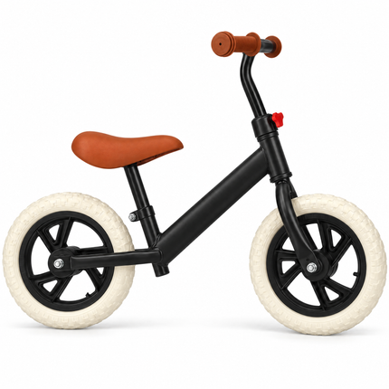infographic opus55 hoofdafbeelding - Cheqo® Loopfiets Mat Zwart