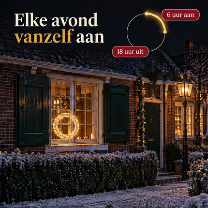infographic opus55 infographic 5 - Cheqo® Verlichte Kerstkrans op Standaard 40 cm Hoog
