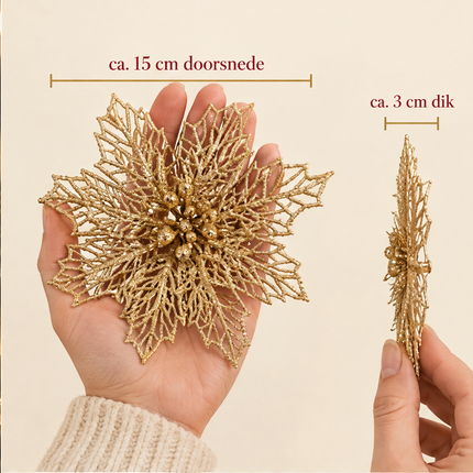 infographic opus55 infographic 3 - Cheqo® Kerstbloem op Clip Set van 2