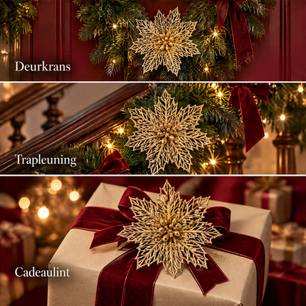 infographic opus55 infographic 4 - Cheqo® Kerstbloem op Clip Set van 2