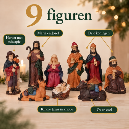 infographic opus55 infographic 2 - Cheqo® Kerststal Figuren Set van 9