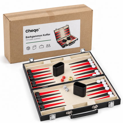 infographic opus55 verpakking - Cheqo® Backgammon Koffer