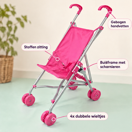 infographic opus55 infographic 2 - Cheqo® Poppenbuggy Roze