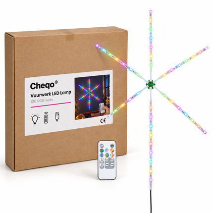 infographic opus55 verpakking - Cheqo® Vuurwerk LED Lamp