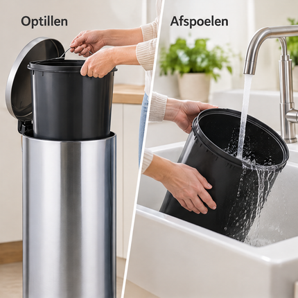 infographic opus55 infographic 3 - Cheqo® Pedaalemmer 30 Liter RVS