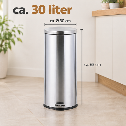 infographic opus55 infographic 4 - Cheqo® Pedaalemmer 30 Liter RVS