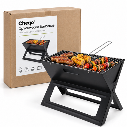 infographic opus55 verpakking - Cheqo® Opvouwbare Barbecue