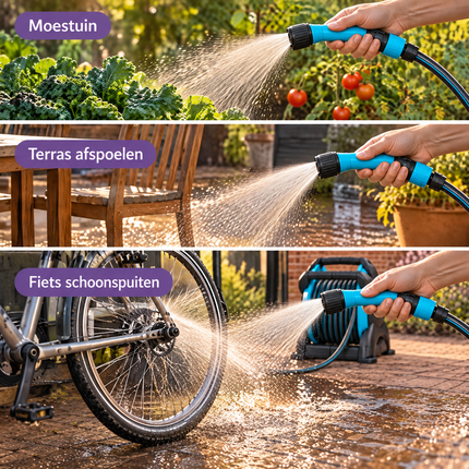 infographic opus55 infographic 6 - Cheqo® Tuinslanghaspel met Slang en Accessoires