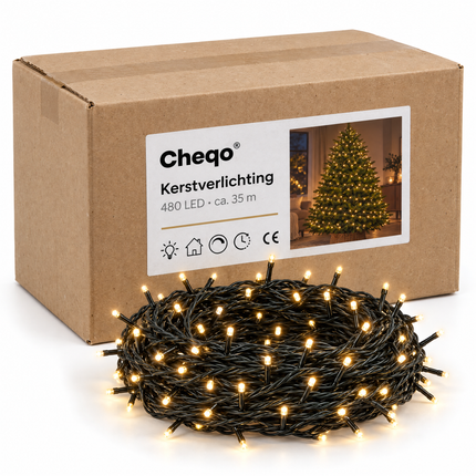 infographic opus55 verpakking - Cheqo® Kerstverlichting 480 LED