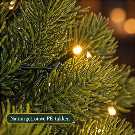 infographic opus55 infographic 5 - Cheqo® Mini Kerstboom 60 cm met Verlichting Warm Wit