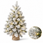 infographic opus55 hoofdafbeelding - Cheqo® Mini Kerstboom 60 cm met Sneeuw en Verlichting Warm Wit